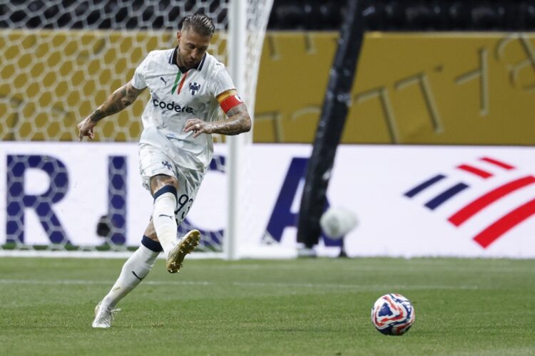 ATLANTA (United States), 02/07/2025.- Sergio Ramos of Monterrey in action against Borussia Dortmund during the FIFA Club World Cup 2025 match between Borussia Dortmund and Monterrey in Atlanta, Georgia, USA, 01 July 2025. (Mundial de Fútbol) EFE/EPA/ERIK S. LESSER